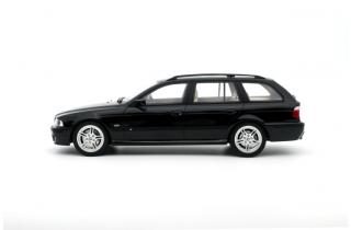 BMW E39 540i Touring M-Pack 2001  Black Saphire Metallic 475 OttO mobile 1:18 Resinemodell (Türen, Motorhaube... nicht zu öffnen!)